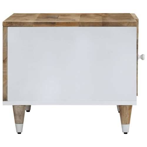 Stolić za kavu 80 x 50 x 40 cm od masivnog drva manga Cijena