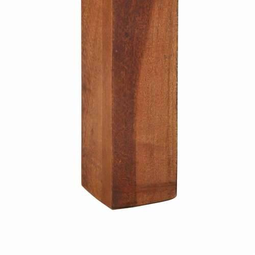 Stol za kavu 60x60x35 cm puno drvo bagrem - Prirodna 1 Cijena