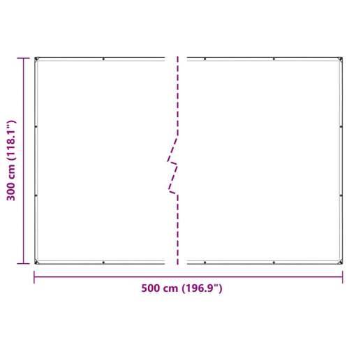 Pokrivač za biljke s ušicama 3x5 m PVC - 3 x 5 m 1 Cijena