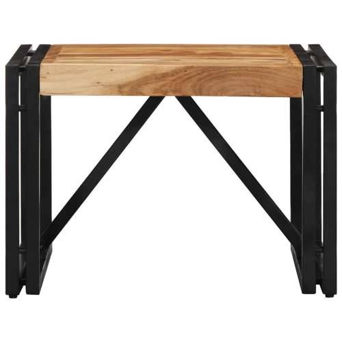 Stolić za kavu 50x50x35 cm od masivnog bagremovog drva - 50 x 50 x 35 cm 1 Masivno bagremovo drvo Cijena