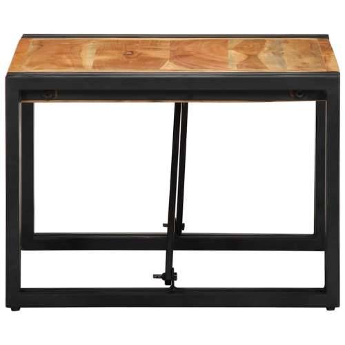 Stolić za kavu 50x50x35 cm od masivnog bagremovog drva - 50 x 50 x 35 cm 1 Masivno bagremovo drvo Cijena