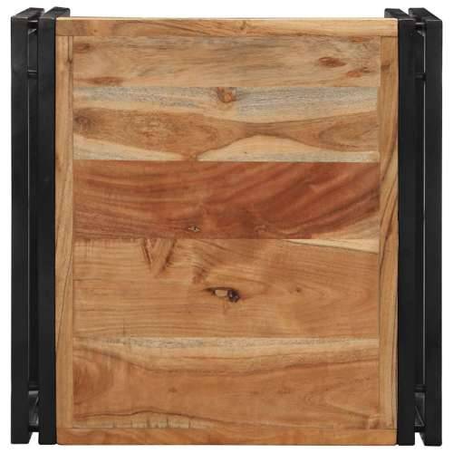 Stolić za kavu 50x50x35 cm od masivnog bagremovog drva - 50 x 50 x 35 cm 1 Masivno bagremovo drvo Cijena