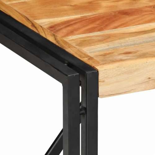 Stolić za kavu 50x50x35 cm od masivnog bagremovog drva - 50 x 50 x 35 cm 1 Masivno bagremovo drvo Cijena