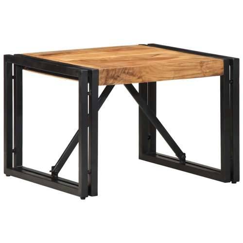 Stolić za kavu 50x50x35 cm od masivnog bagremovog drva - 50 x 50 x 35 cm 1 Masivno bagremovo drvo Cijena