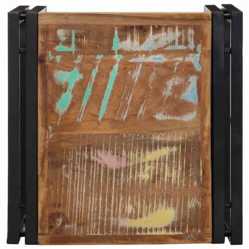 Stolić za kavu višebojna 40x40x35 cm masivnog obnovljenog drva - 40 x 40 x 35 cm 1 masivno obnovljeno drvo Cijena