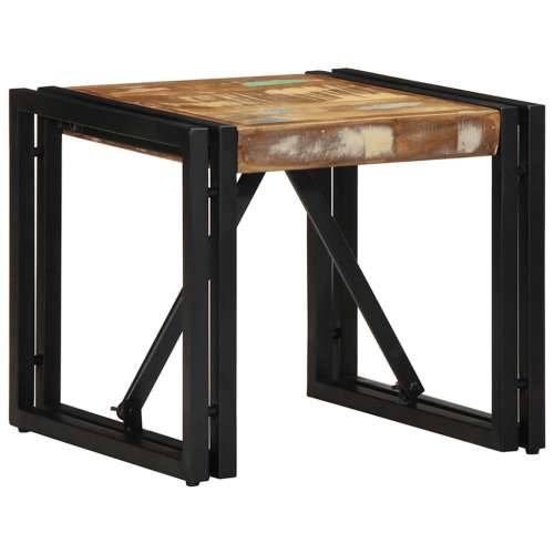 Stolić za kavu višebojna 40x40x35 cm masivnog obnovljenog drva - 40 x 40 x 35 cm 1 masivno obnovljeno drvo Cijena