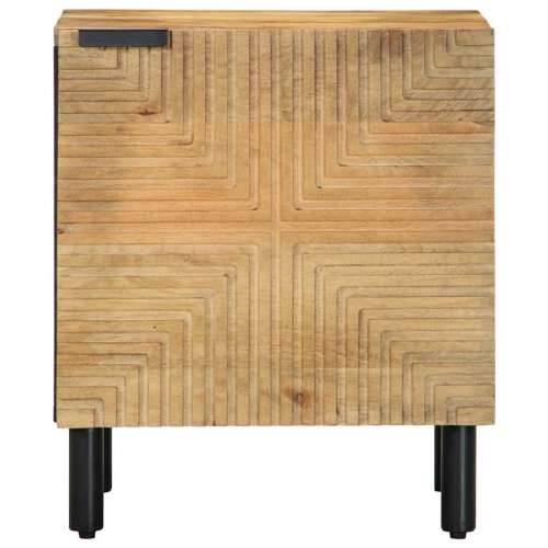 Noćni ormarić smeđi 40x33x46 cm Puno drvo Mango - 1 drvo manga Cijena