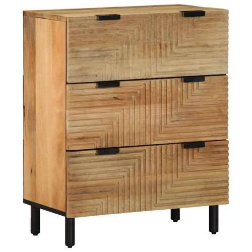 Komoda smeđa 60x33x75 cm Puno drvo Mango - Smeđa 1 drvo manga Cijena