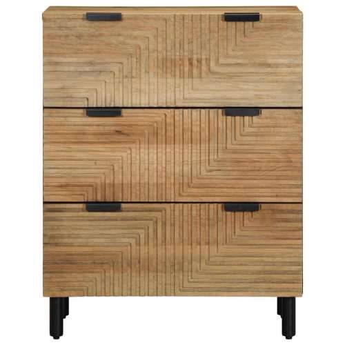 Komoda smeđa 60x33x75 cm Puno drvo Mango - Smeđa 1 drvo manga Cijena