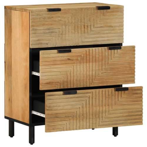 Komoda smeđa 60x33x75 cm Puno drvo Mango - Smeđa 1 drvo manga Cijena