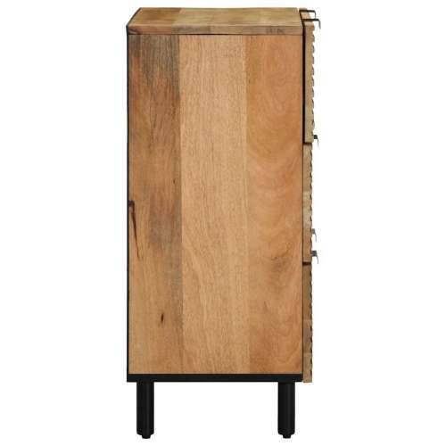 Komoda smeđa 60x33x75 cm Puno drvo Mango - Smeđa 1 drvo manga Cijena