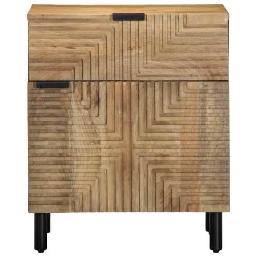 Noćni ormarić smeđi 50x33x60 cm Puno drvo Mango - Smeđa 50 x 33 x 60 cm 1 Cijena