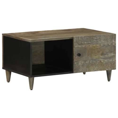 Stol za kavu svijetlo sivi 80x50x40 cm Puno drvo Mango Cijena