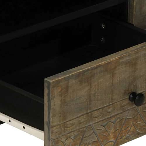 TV ormarić svijetlo sivi 105x33,5x46 cm Puno drvo Mango Cijena