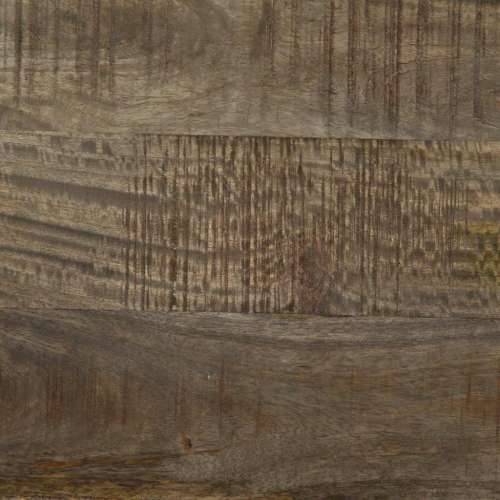 TV ormarić crni 100 x 33 x 46 cm od masivnog drva manga Cijena