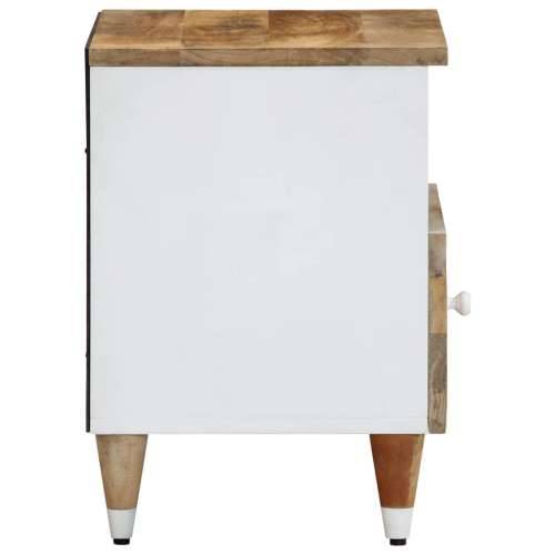 Noćni ormarići 2 kom 40 x 33 x 46 cm od masivnog drva manga - 2 Cijena