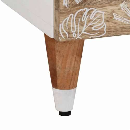 Noćni ormarići 2 kom 40 x 33 x 46 cm od masivnog drva manga - 2 Cijena