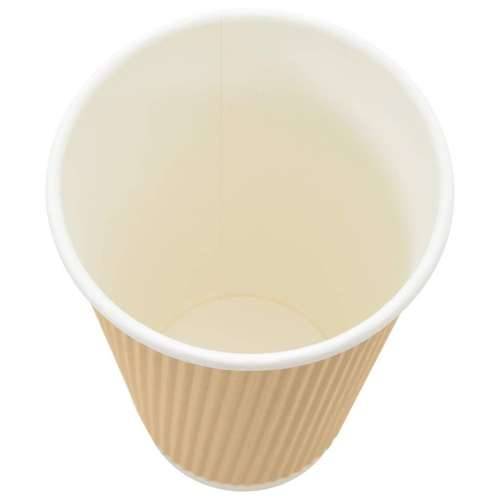 papirnate šalice za kavu 500 kom 16 oz 400 ml smeđe - 1 400 ml Cijena