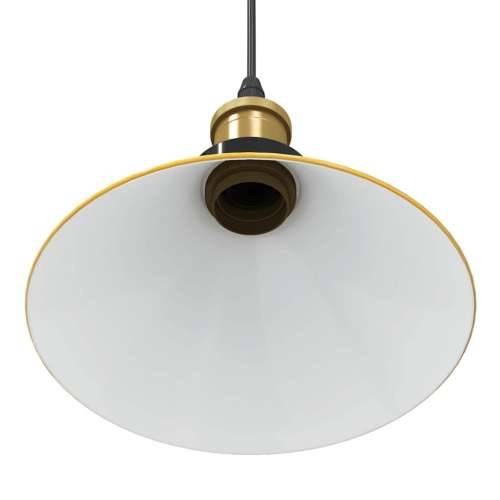 Visilica podesiva po visini E27 sjajno žuta Ø 22 cm metal - Sjajna žuta 1 Cijena