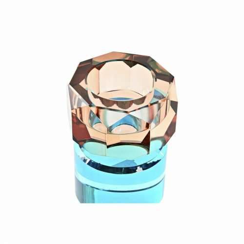 Svijećnjak DKD Home Decor Zelena Jantar Dvobojan Kristal 7 x 7 x 9 cm Cijena