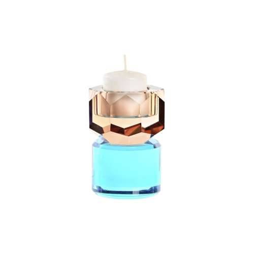 Svijećnjak DKD Home Decor Zelena Jantar Dvobojan Kristal 7 x 7 x 9 cm Cijena