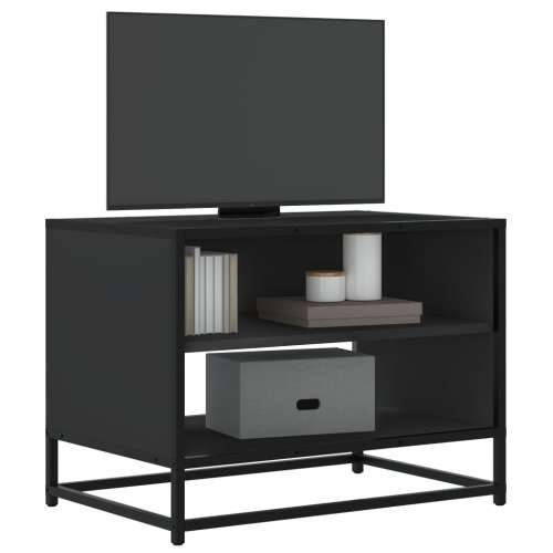 TV ormarić crni 61x40x46 cm Konstruirano drvo i metal - Crna 1 61 cm Cijena