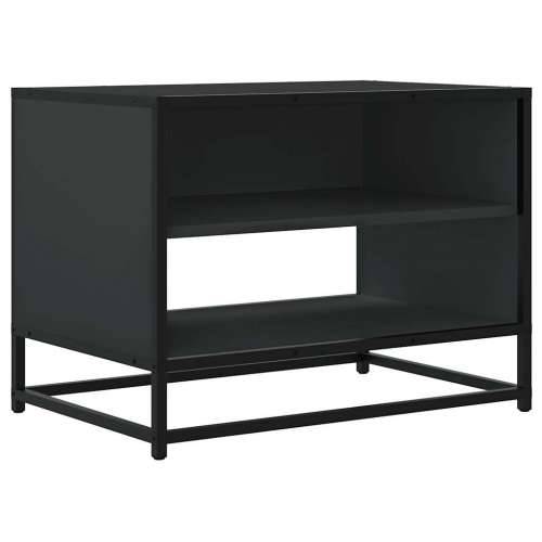 TV ormarić crni 61x40x46 cm Konstruirano drvo i metal - Crna 1 61 cm Cijena