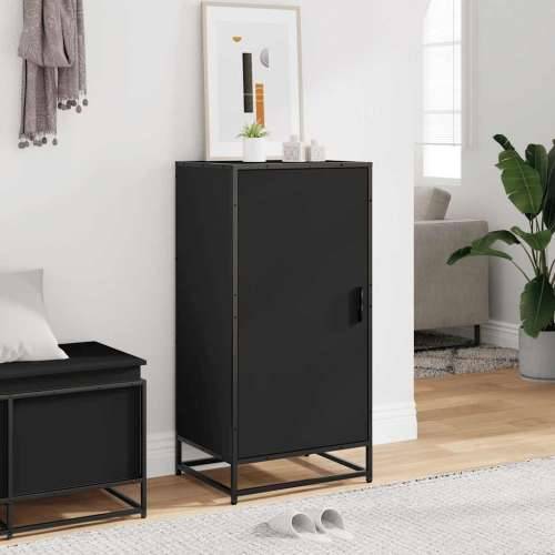 Stalak za cipele crni 48x38x97,5 cm izrađeno drvo - Crna 1 5 Cijena