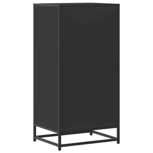 Stalak za cipele crni 48x38x97,5 cm izrađeno drvo - Crna 1 5 Cijena