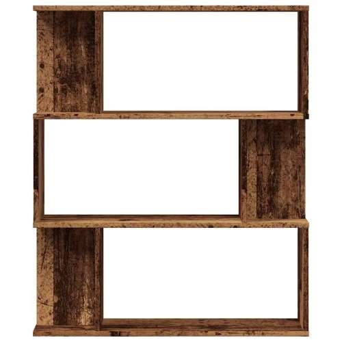 Ormar za knjige staro drvo 80x24x96 cm konstruirano drvo - Staro drvo 1 Cijena