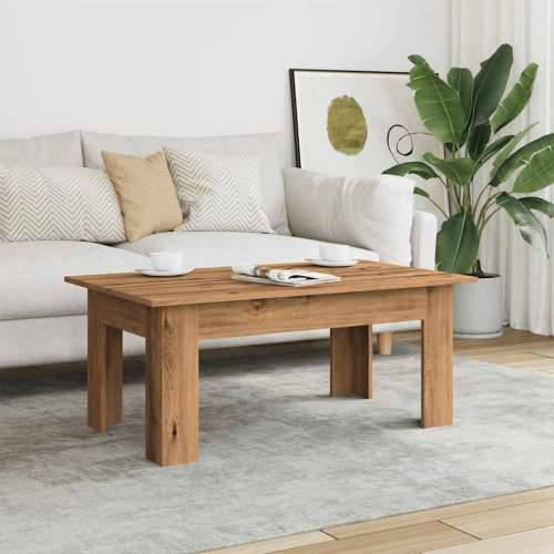 Stol za kavu Artisan hrast 100x60x42 cm izrađeno drvo - hrast artisan 100 x 60 x 42 cm 1 Cijena