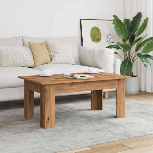 Stol za kavu Artisan hrast 100x60x42 cm izrađeno drvo - hrast artisan 100 x 60 x 42 cm 1 Cijena