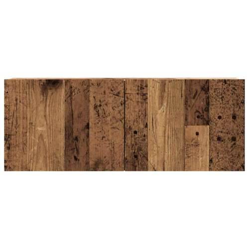 Zidni TV ormarić staro drvo 80x30x30 cm konstruirano drvo - Staro drvo 1 80 cm Cijena
