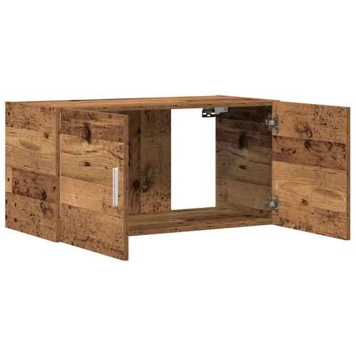 Zidni ormarić staro drvo 80x39x40 cm konstruirano drvo - Staro drvo 1 Cijena