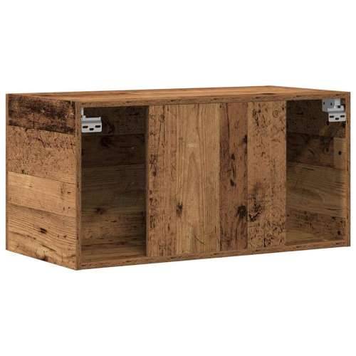Zidni ormarić staro drvo 80x39x40 cm konstruirano drvo - Staro drvo 1 Cijena