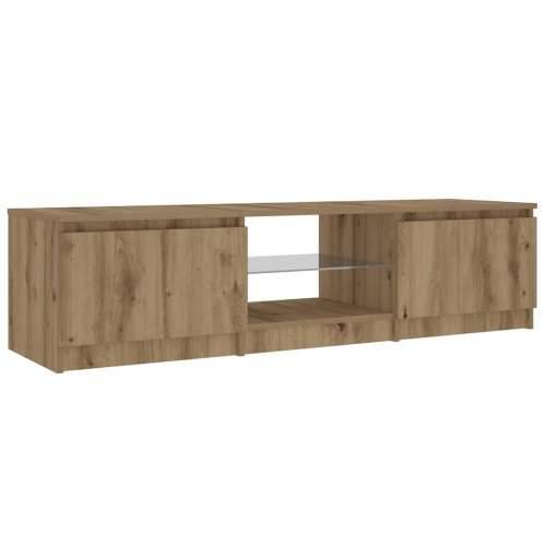 TV ormarić s LED svjetlima Artisan hrast 140x40x36 cm - hrast artisan 140 x 40 x 36 cm 1 Cijena
