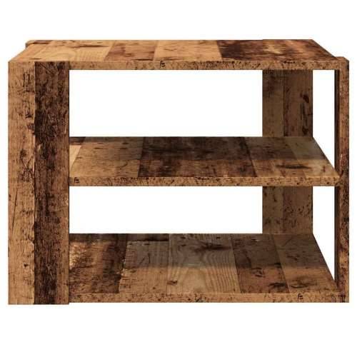 Stol za kavu Staro drvo 58x58x40 cm Konstruirano drvo - Staro drvo 1 Cijena