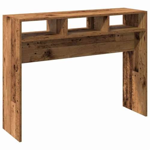 konzolni stol staro drvo 105x30x80 cm konstruirano drvo - Staro drvo 1 105 cm Cijena