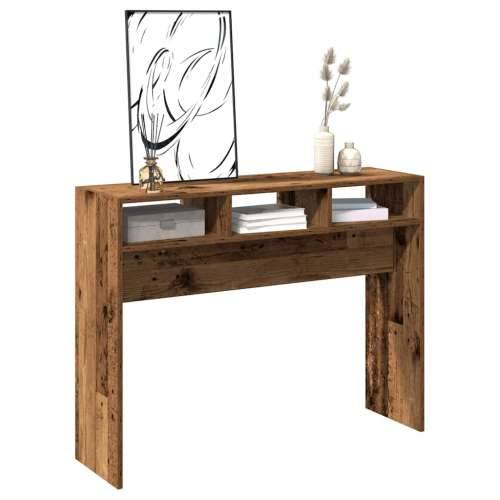 konzolni stol staro drvo 105x30x80 cm konstruirano drvo - Staro drvo 1 105 cm Cijena