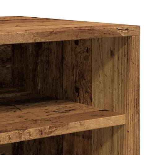 Ormarić za cipele staro drvo 32x35x70 cm konstruirano drvo - Staro drvo 31.5 x 35 x 70 cm 1 shoe cabinet without door Cijena