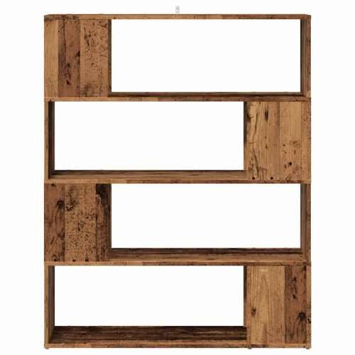 Ormarić za knjige/Paravan - Sobna pregrada staro drvo 100x24x124,5 cm - Staro drvo 1 100 x 24 x 124 cm Cijena