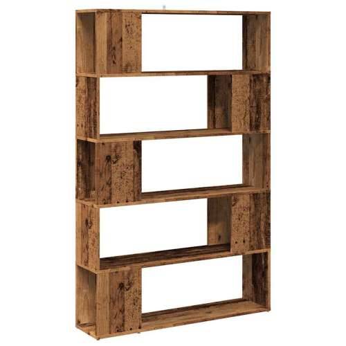 Ormarić za knjige/Paravan - Sobna pregrada staro drvo 100x24x155 cm - Staro drvo 1 100 x 24 x 155 cm Cijena