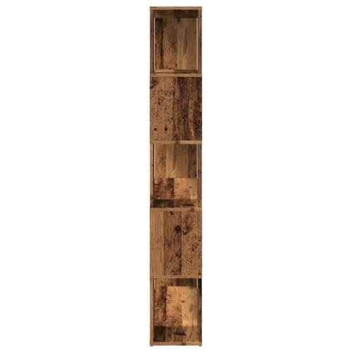 Ormarić za knjige/Paravan - Sobna pregrada staro drvo 100x24x155 cm - Staro drvo 1 100 x 24 x 155 cm Cijena