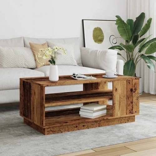 Stol za kavu staro drvo 102x55x43 cm konstruirano drvo - Staro drvo 102 x 55 x 43 cm 1 Cijena