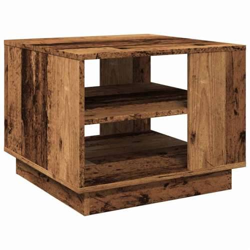 Stol za kavu staro drvo 55x55x42 cm konstruirano drvo - Staro drvo 55 x 55 x 43 cm 1 Cijena