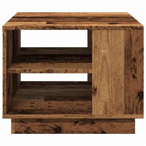 Stol za kavu staro drvo 55x55x42 cm konstruirano drvo - Staro drvo 55 x 55 x 43 cm 1 Cijena
