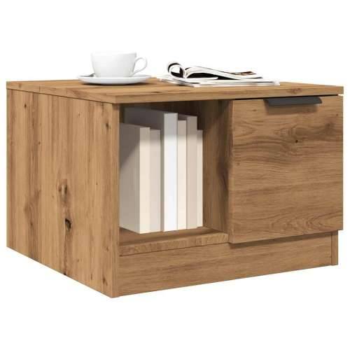 Stol za kavu Artisan hrast 50x50x36 cm izrađeno drvo - hrast artisan 1 Cijena