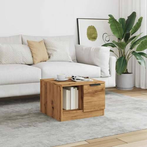Stol za kavu Artisan hrast 50x50x36 cm izrađeno drvo - hrast artisan 1 Cijena