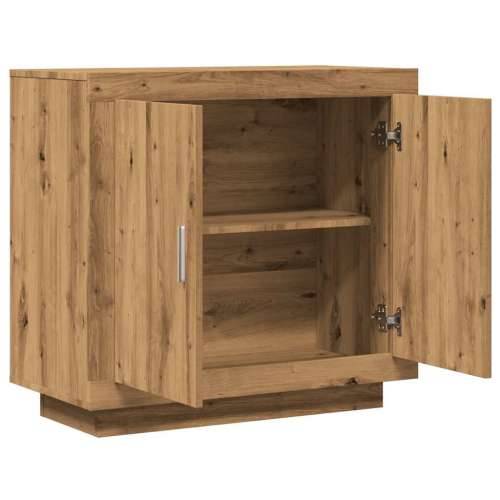 Komoda Artisan hrast 80x40x75 cm izrađeno drvo - hrast artisan 1 Cijena