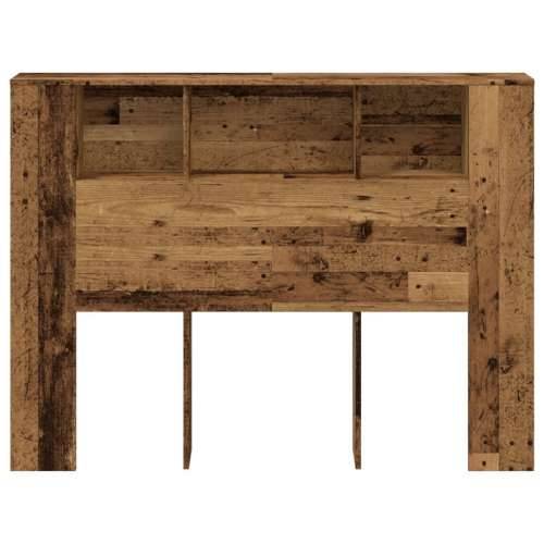Uzglavni ormarić staro drvo 140x18,5x102,5 cm konstruirano drvo - Staro drvo 1 Cijena